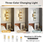 Luxury Crystal Wall Sconce Light Modern K9 Lighting