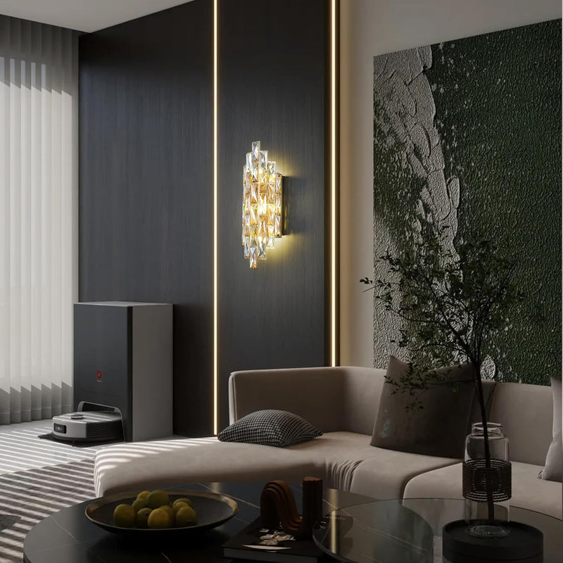 Luxury Crystal Wall Sconce Light Modern K9 Lighting