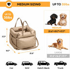 Luxury Dog Car Seat for Small Medium Dogs