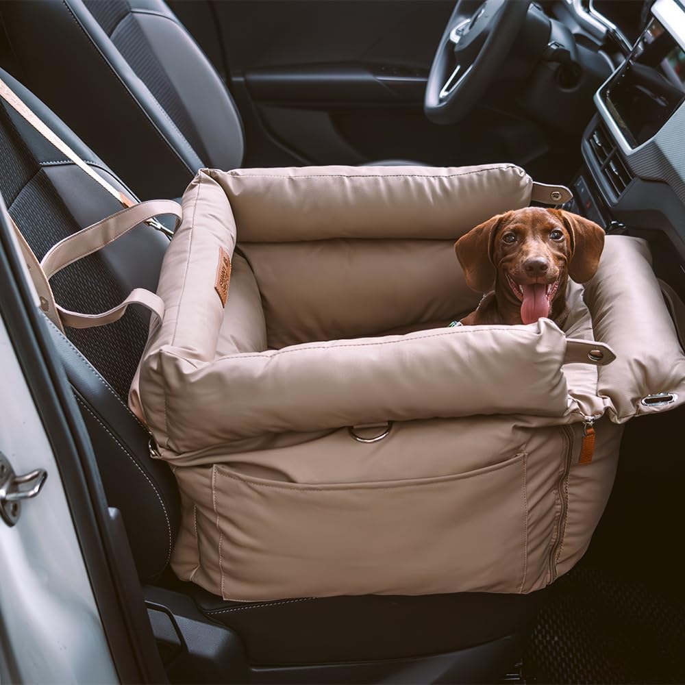 Luxury Dog Car Seat for Small Medium Dogs