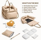 Luxury Dog Car Seat for Small Medium Dogs