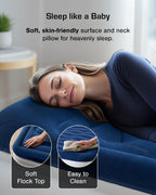 Luxury Double Inflatable Mattress with Built-In Electric Pump
