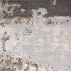 Luxury Greige Painterly Living Room Area Rug Neutral