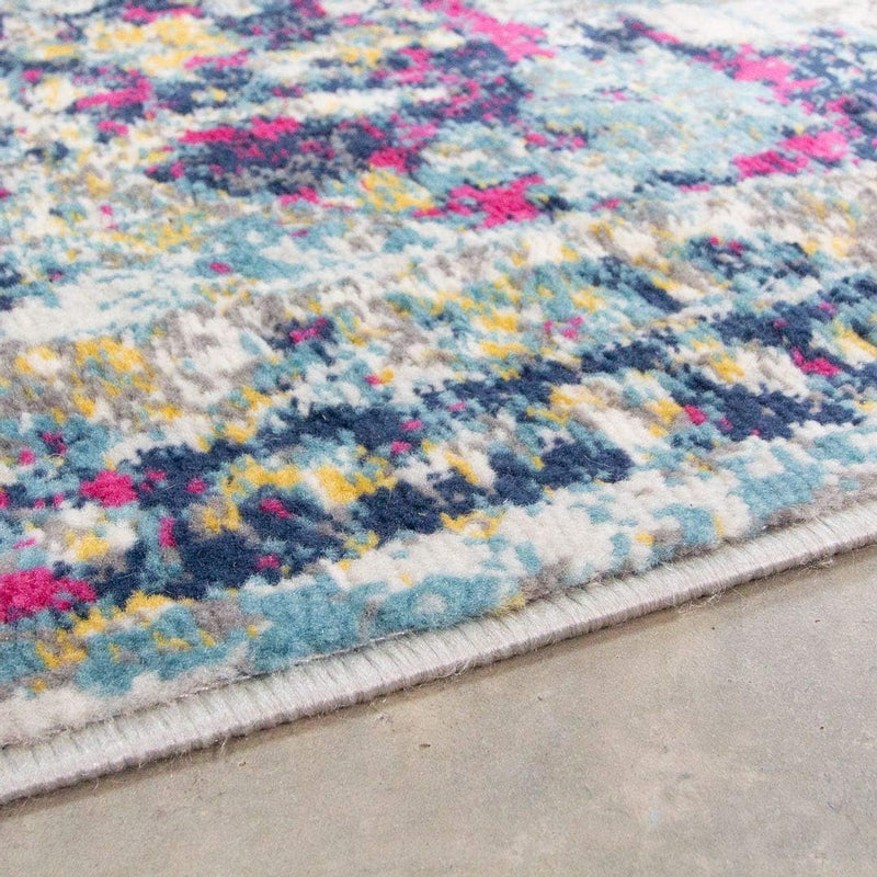 Luxury Large Traditional Distressed Rug Antique Boho Medallion
