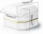 Luxury Ring Box Square Velvet Wedding Case Jewelry