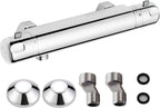 Luxury Thermostatic Shower Mixer Modern Bar for Bathroom