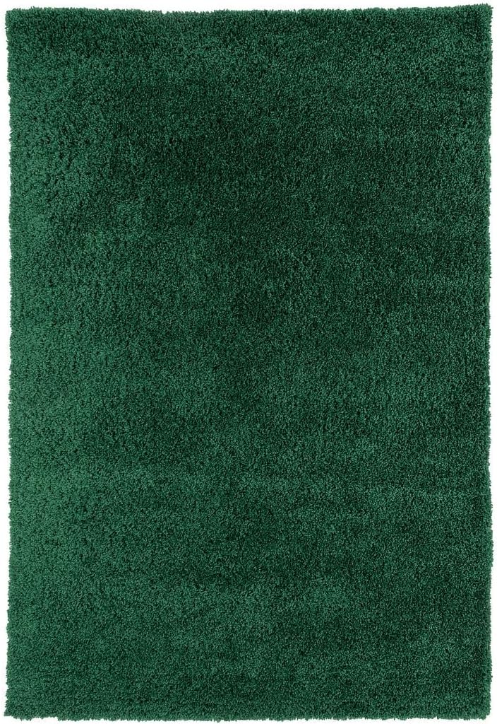 Luxury Thick Pile Emerald Shaggy Living Room Area