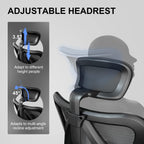 M18 Office Chair Ergonomic Desk Breathable Mesh Design