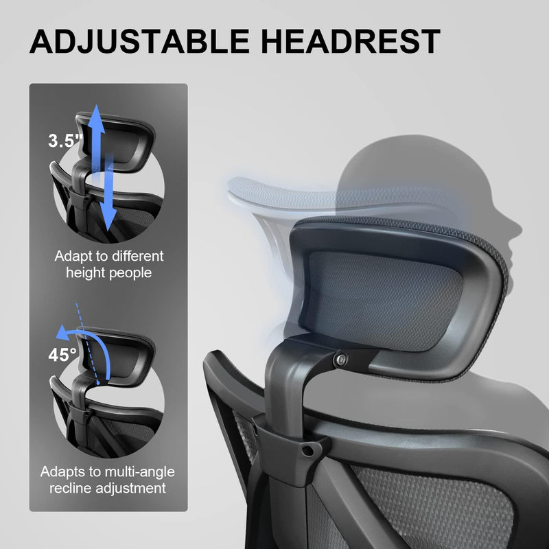 M18 Office Chair Ergonomic Desk Breathable Mesh Design