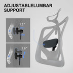 M18 Office Chair Ergonomic Desk Breathable Mesh Design