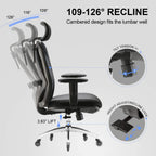 M18 Office Chair Ergonomic Desk Breathable Mesh Design