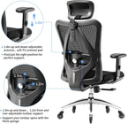 M18 Office Chair Ergonomic Desk Breathable Mesh Design