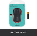 M185 Wireless Mouse 2.4ghz with USB Mini Receiver