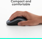 M185 Wireless Mouse 2.4ghz with USB Mini Receiver