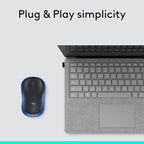 M185 Wireless Mouse 2.4ghz with USB Mini Receiver
