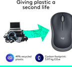M185 Wireless Mouse 2.4ghz with USB Mini Receiver