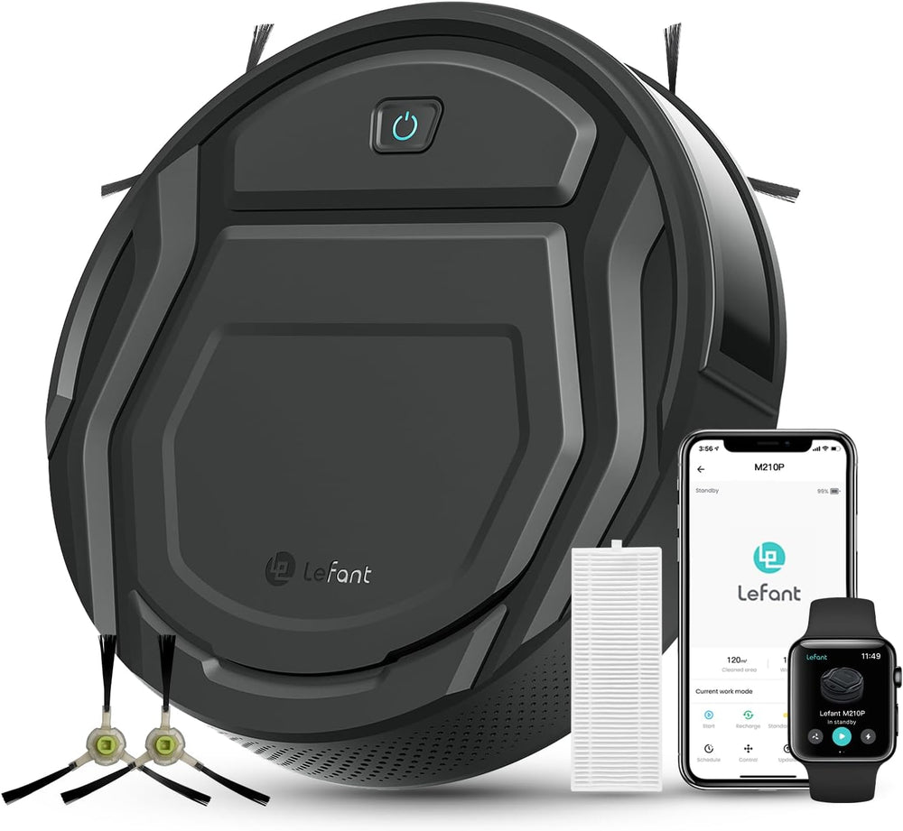 M210pro Robot Vacuum Cleaner 4000pa Suction for Carpet