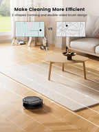 M210pro Robot Vacuum Cleaner 4000pa Suction for Carpet