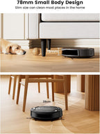 M210pro Robot Vacuum Cleaner 4000pa Suction for Carpet