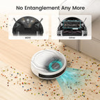 M210pro Robot Vacuum Cleaner 4000pa Suction for Carpet