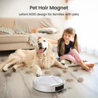 M210pro Robot Vacuum Cleaner 4000pa Suction for Carpet