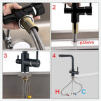M22109A 3 Way Water Filter Tap Kitchen Drinking