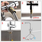 M22109A 3 Way Water Filter Tap Kitchen Drinking