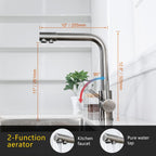 M22109A 3 Way Water Filter Tap Kitchen Drinking