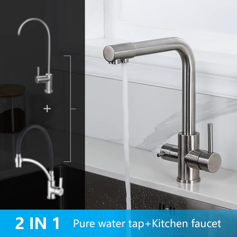 M22109A 3 Way Water Filter Tap Kitchen Drinking