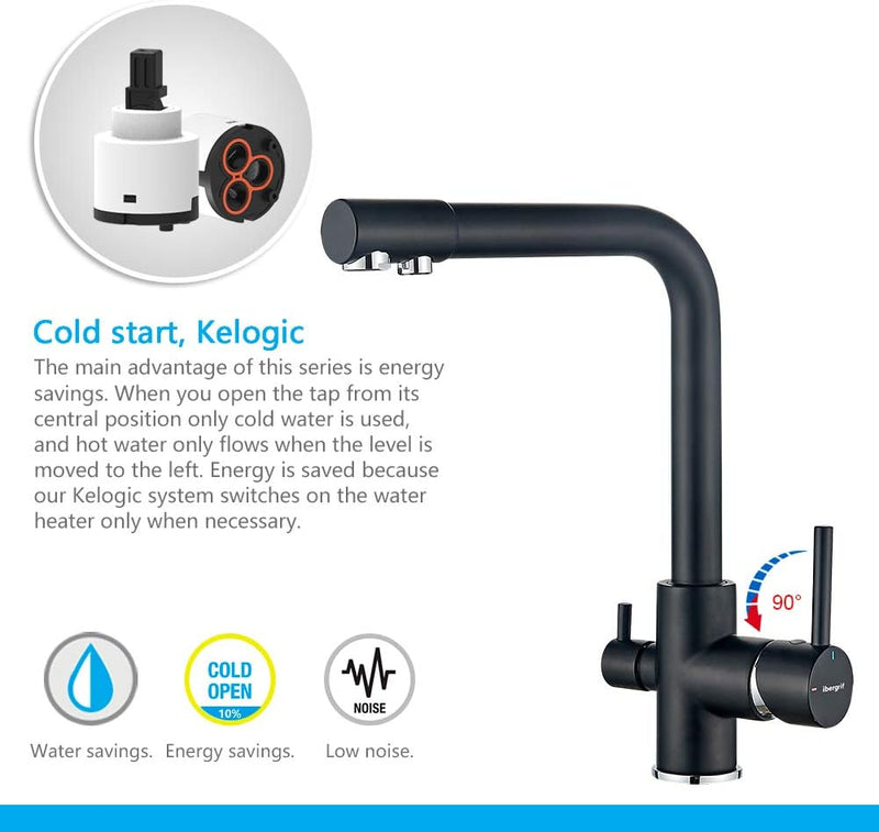 M22109A 3 Way Water Filter Tap Kitchen Drinking