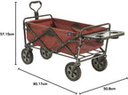 Mac Sports-Folding Wagon with Table Steel