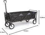 Mac Sports-Folding Wagon with Table Steel