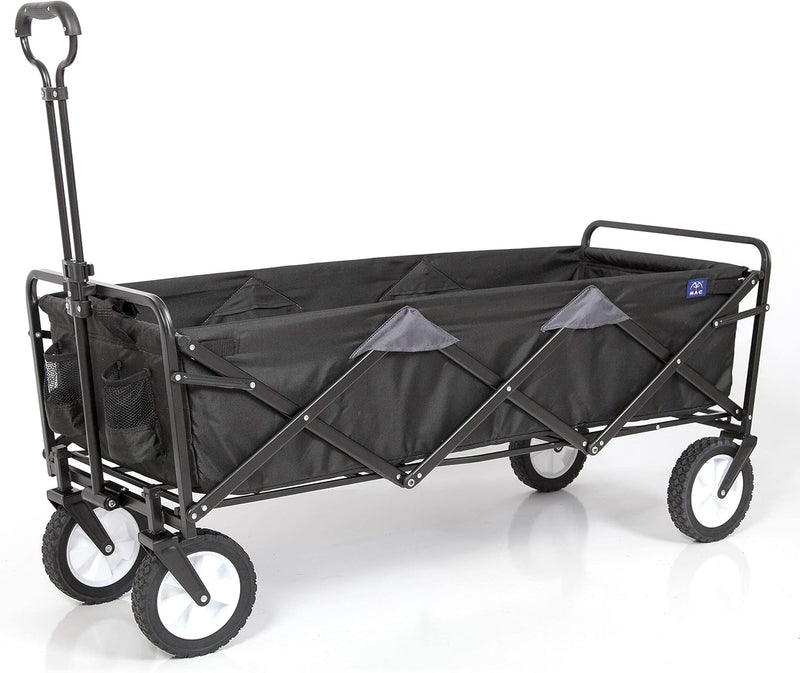 Collapsible Outdoor Utility Wagon with Folding Table