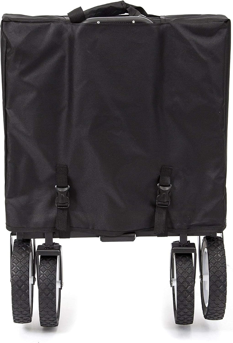 Collapsible Outdoor Utility Wagon with Folding Table