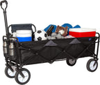 Mac Sports-Folding Wagon with Table Steel