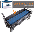 Mac Sports-Folding Wagon with Table Steel