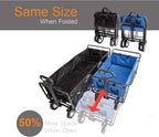 Mac Sports-Folding Wagon with Table Steel