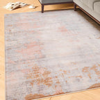Washable Geometric Cotton Large Rugs Modern Stain Resistant