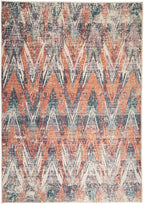Washable Geometric Cotton Large Rugs Modern Stain Resistant
