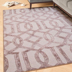 Washable Geometric Cotton Large Rugs Modern Stain Resistant