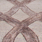 Washable Geometric Cotton Large Rugs Modern Stain Resistant