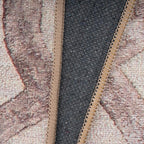 Washable Geometric Cotton Large Rugs Modern Stain Resistant