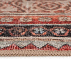 Washable Geometric Cotton Large Rugs Modern Stain Resistant