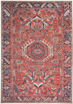 Washable Geometric Cotton Large Rugs Modern Stain Resistant