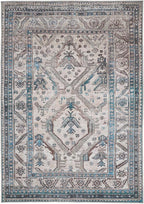 Washable Geometric Cotton Large Rugs Modern Stain Resistant