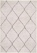 Washable Geometric Cotton Large Rugs Modern Stain Resistant