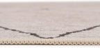 Washable Geometric Cotton Large Rugs Modern Stain Resistant