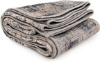 Washable Geometric Cotton Large Rugs Modern Stain Resistant