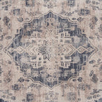 Washable Geometric Cotton Large Rugs Modern Stain Resistant