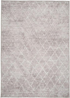 Washable Geometric Cotton Large Rugs Modern Stain Resistant